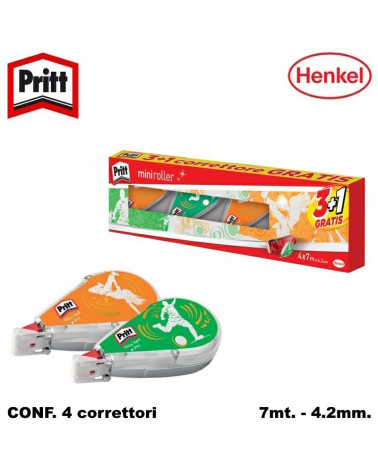 PRITT CORRETTORE MINI ROLLER 4x7MT.2624528