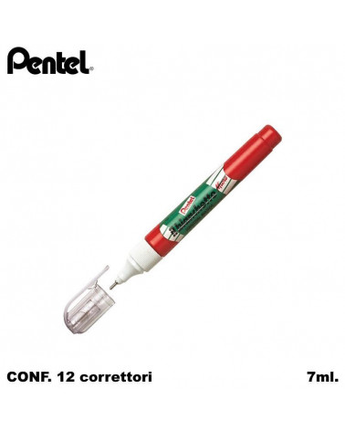 PENTEL CORRETTORE IL BIANCHETTO MICRO ZL63 12pz.PENNA