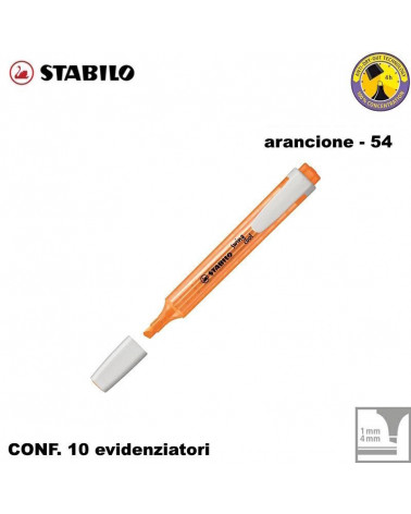 STABILO SWING COOL ARANCIONE EVIDENZIATORE-54 [10PZ]