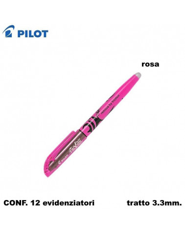 PILOT FRIXION LIGHT ROSA EVIDENZIATORE-ROSA [12PZ]