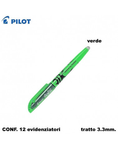 PILOT FRIXION LIGHT VERDE EVIDENZIATORE-VERDE [12PZ]