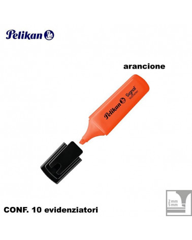 PELIKAN EVIDENZIATORE TEXMARKER 10PZ.ARANCIONE