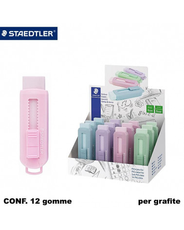 STAEDTLER GOMMA PASTEL 525PS1P-S 12pz.