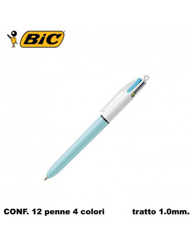 BIC SFERA 4 COLORI FUN 12PZ.