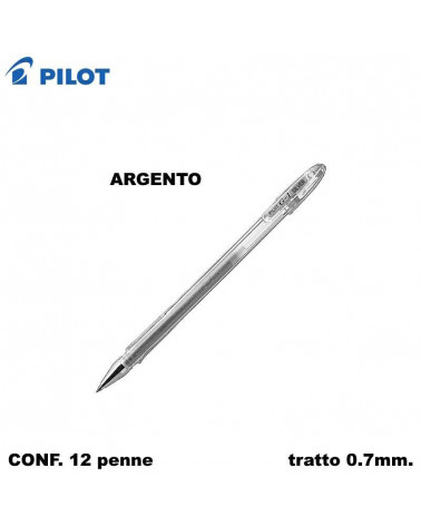 PILOT SFERA G1 07  ARGENTO [12PZ]