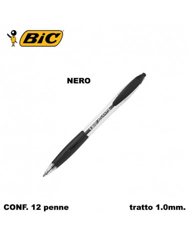 BIC SFERA ATLANTIS 12PZ. NERO-CLASSIC