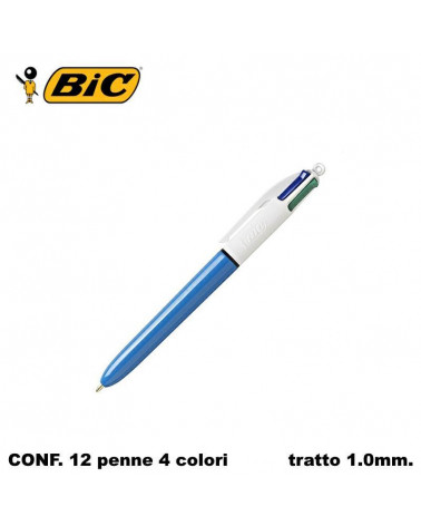 BIC SFERA 4 COLORI 12PZ.