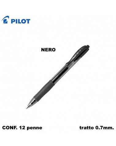 PILOT SFERA G2 07  NERO-SCATTO [12PZ]