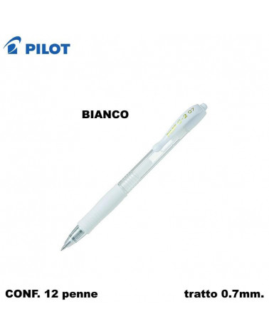 PILOT SFERA G2 07 BIANCO PASTEL [12PZ]