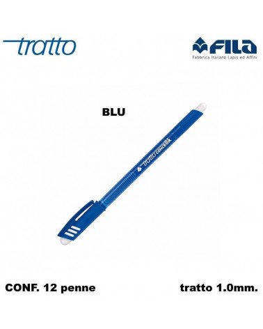 TRATTO SFERA CANCELLIK  BLU-FILA [12PZ]
