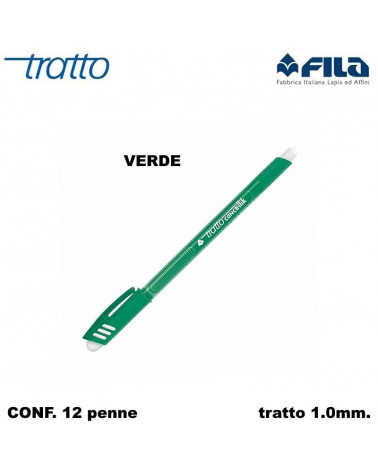 TRATTO SFERA CANCELLIK  VERDE-FILA [12PZ]