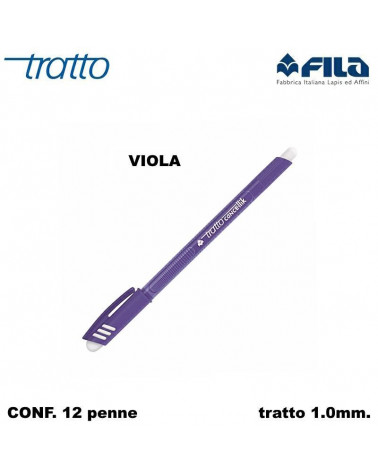 TRATTO SFERA CANCELLIK  VIOLA-FILA [12PZ]