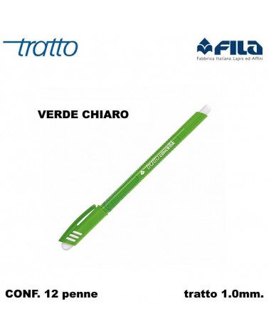 TRATTO SFERA CANCELLIK  VERDE CHIARO-FILA [12PZ]