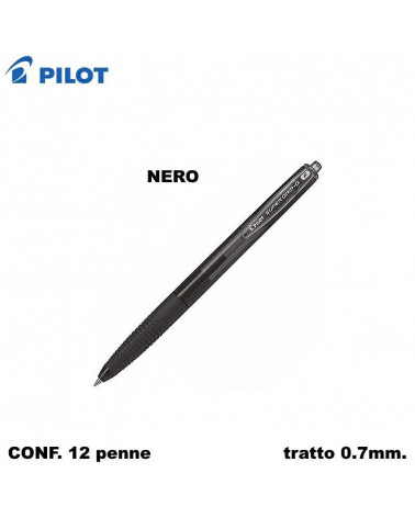 PILOT SFERA SUPERGRIP-G  NERO F-SCATTO [12PZ]