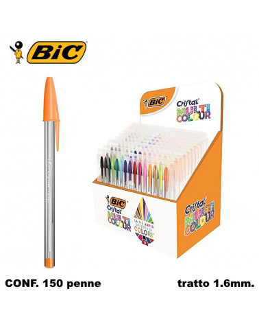 BIC ESP SFERA CRISTALL MULTICOLOR 15col.10pz.
