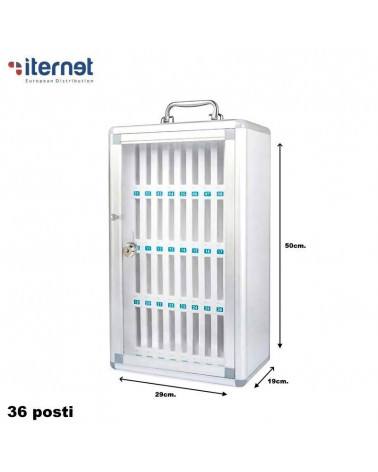 ITERNET ARMADIETTO PORTACELLULARI 36 POSTI