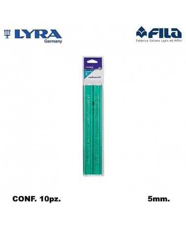 LYRA NORMOGRAFO 5MM  FILA [10PZ]