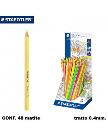 STAEDTLER EVIDENZIATORE MATITA 48PZ. TEXTSURFER12864KP48
