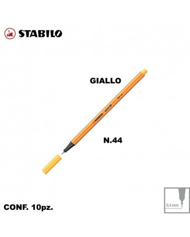 STABILO POINT 88 N.44 GIALLO [10PZ]