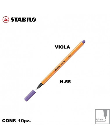 STABILO POINT 88 N.55 VIOLA [10PZ]