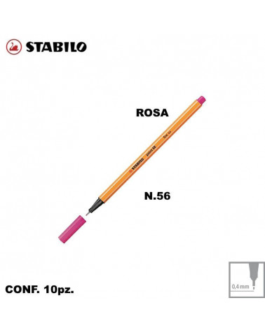 STABILO POINT 88 N.56 ROSA [10PZ]