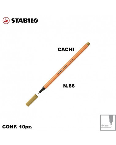 STABILO POINT 88 N.66 CACHI [10PZ]