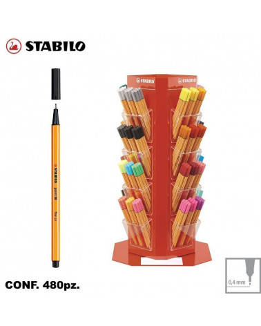 STABILO POINT 88 ESP 480pz. PENNARELLO