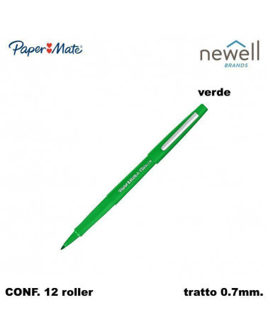 PAPER MATE MARCATORE NYLON  VERDE[12PZ]