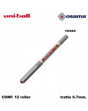 OSAMA ROLLER UNI BALL EYE 07 12PZ. ROSSO FINE