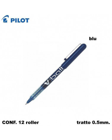 PILOT ROLLER V BALL 05  BLU [12PZ]