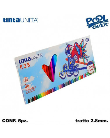 TINTA UNITA PENNARELLO JOY 2.8 36COL.41826 [5PZ]
