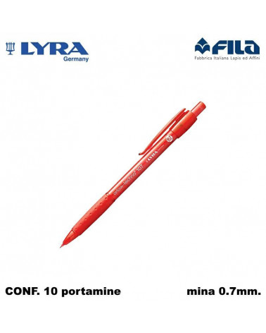 LYRA PORTAMINE 0,7  FILA [10PZ]