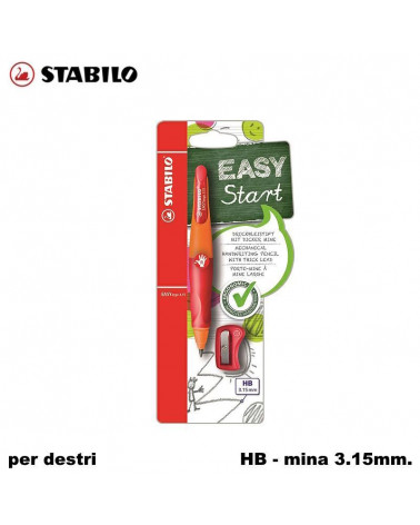 STABILO PORTAMINE EASY START 3,15 PER DESTRI ARANCIO