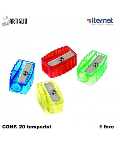 ITERNET TEMPERINO 1 FORO PLASTICA [20PZ]
