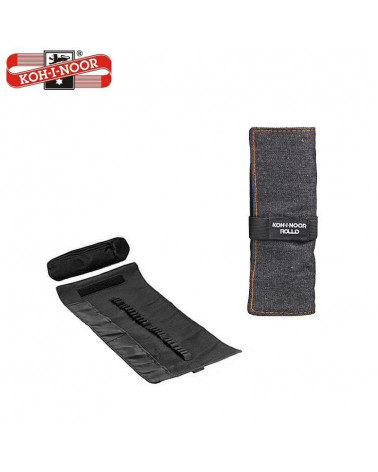 KIN ASTUCCIO ARROTOLABILE JEANS NERO