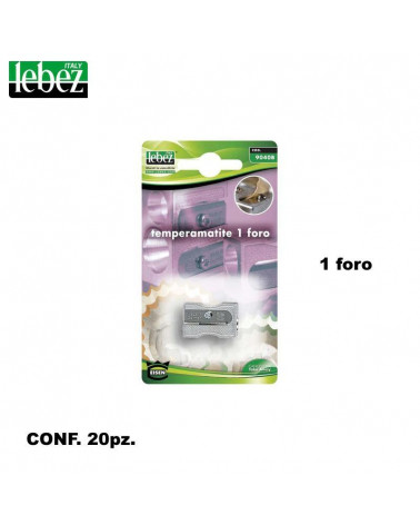 LEBEZ TEMPERINO 1 FORO 20 BLISTER 1PZ.