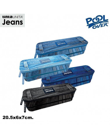 TINTA UNITA JEANS ASTUCCIO 2 ZIP