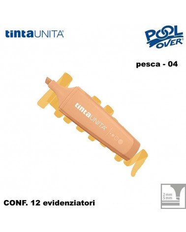 TINTA UNITA EVIDENZIATORE PALETTE PESCA 04 12PZ.