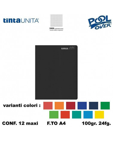 TINTA UNITA EXCELLENT MAXI 50 SPECIAL CLASSIC 100gr.5M 12pz.