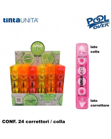 TINTA UNITA GLOW ESP 24 CORRETTORE+COLLA TWIST