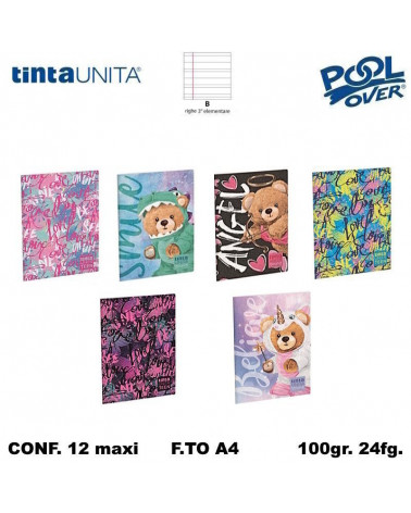 TINTA UNITA YOUNG & TEEN GLITTER 50 SPECIAL MAXI 100gr.B [12PZ]