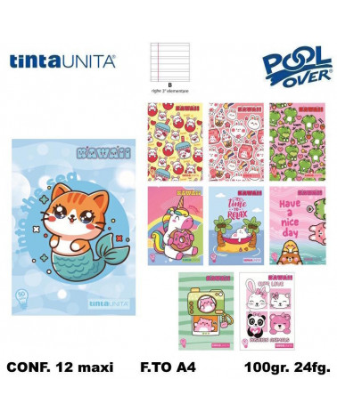 TINTA UNITA KAWAII 50 SPECIAL MAXI 100gr.B [12PZ]