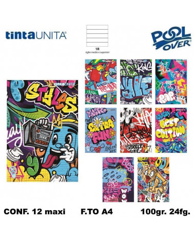 TINTA UNITA GRAFFITI 50 SPECIAL MAXI 100gr.1R [12PZ]