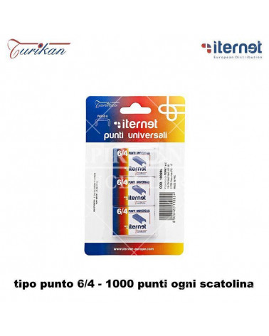 ITERNET PUNTI UNIVERSALI BLISTER 3PZ.