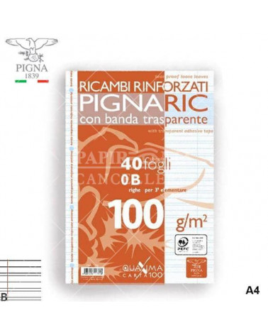 PIGNA RICAMBIO A4 RINFORZATO B [20PZ]