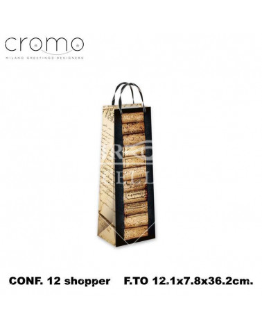 CROMO SHOPPER VINO SH.7488 [12PZ]