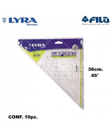 LYRA NOFLASH SQUADRA 36CM. 45' [10PZ]