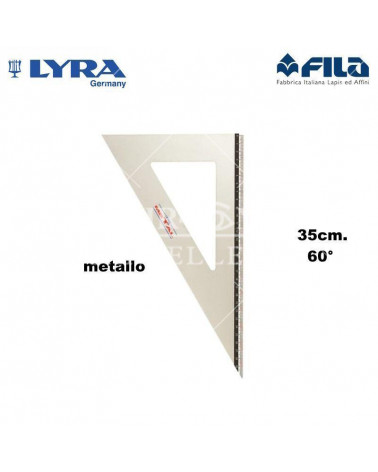 LYRA SQUADRA FILA METALLO 35CM. 60'