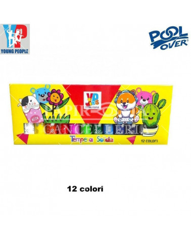 TEMPERA SOLIDA Y.P.KIDS 12pz.50989