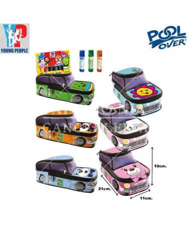 ASTUCCIO AUTO+TEMPERA SOLIDA Y.P.KIDS 6pz.50990